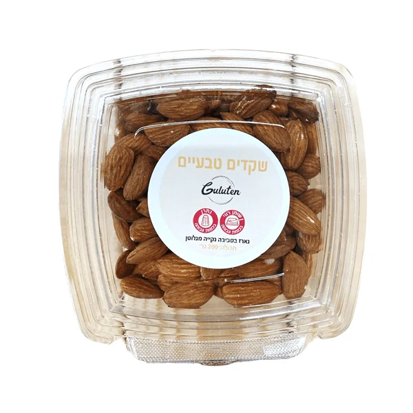 שקדים טבעיים 180 גרם