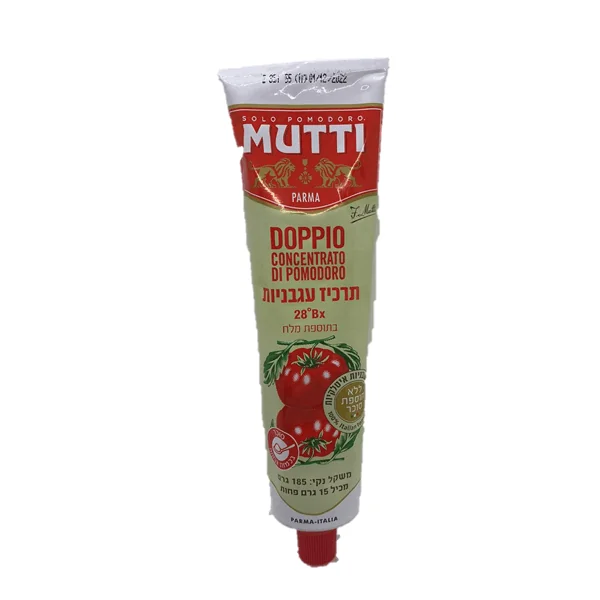 MUTTI רכז עגבניות בשפורפרת 185 גרם