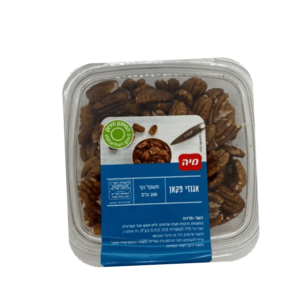מיה אגוזי פקאן טבעיים
