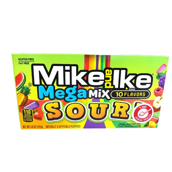 Mike and lke גומי בטעם פירות חמוצים