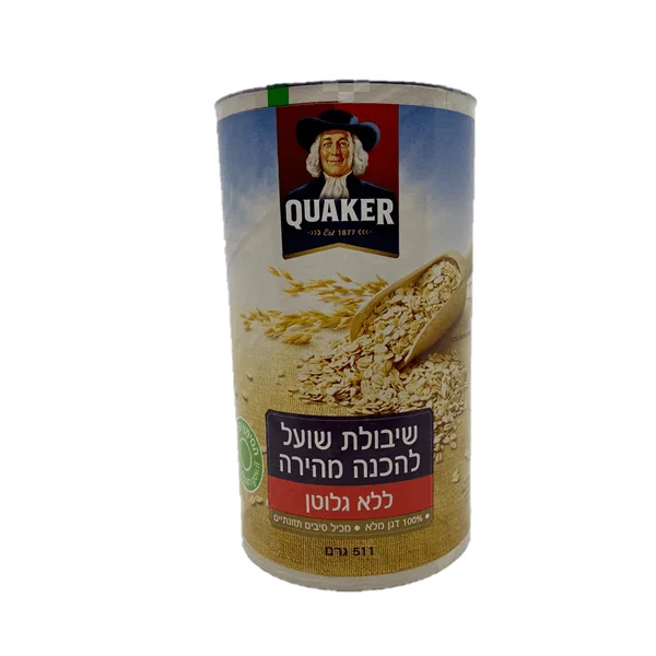 קוואקר שיבולת שועל להכנה מהירה