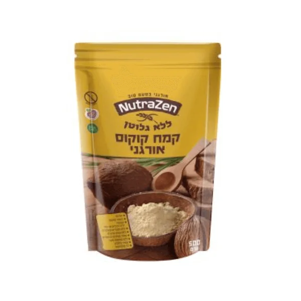 NutraZen קמח קוקוס אורגני ללא גלוטן
