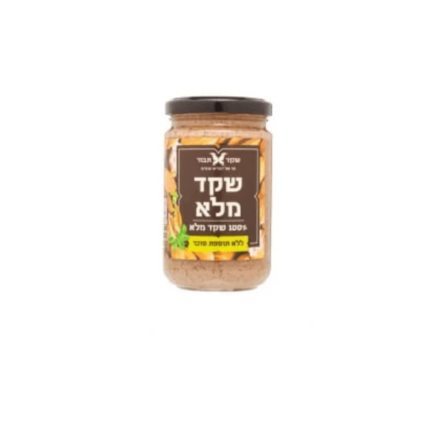 שקד תבור - שקד מלא - חמאת שקד טבעי