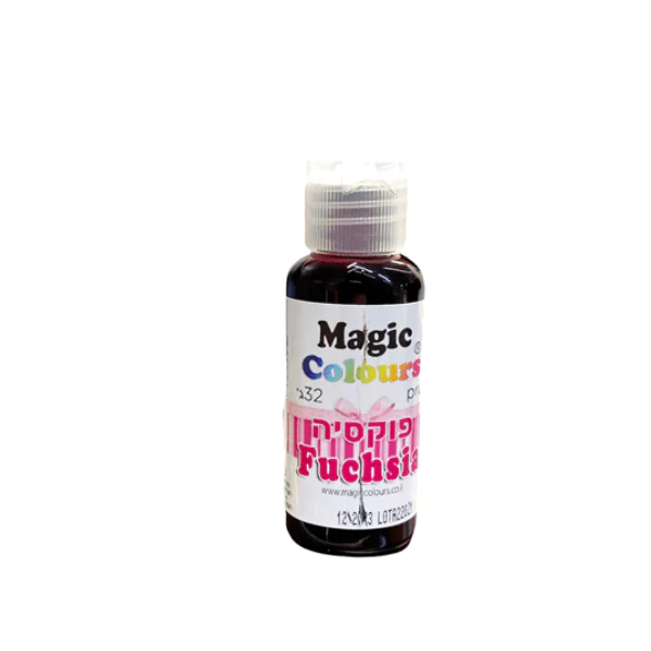 MAGIC צבע מאכל בצבע פוקסיה