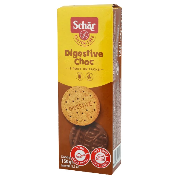 Schar ביסקוויט בציפוי שוקולד חלב
