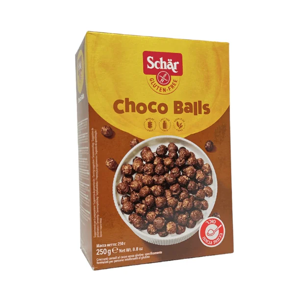 Schar דגני בוקר CHOCO BALLS כדורי דגנים בטעם שוקולד